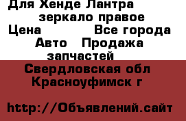 Для Хенде Лантра 1995-99 J2 зеркало правое › Цена ­ 1 300 - Все города Авто » Продажа запчастей   . Свердловская обл.,Красноуфимск г.